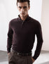 Pure Extra Fine Merino Wool Half Zip Jumper